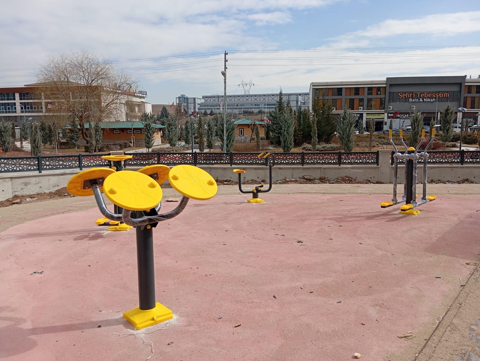 Açık Alan Fitness Aleti EKS05, Kol ve Omuz Çalıştırma Aleti
