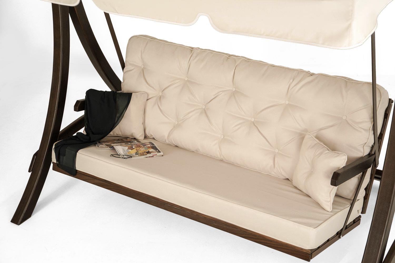 Wooden Garden Swing Comforte Model