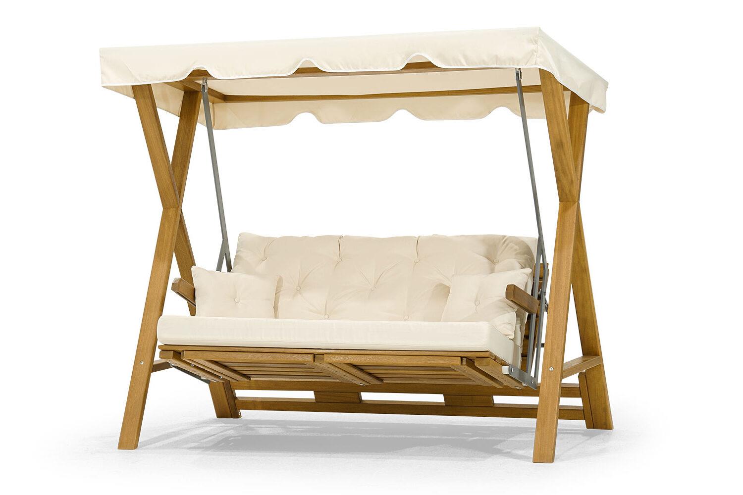 Wooden Garden Swing – Meda Model