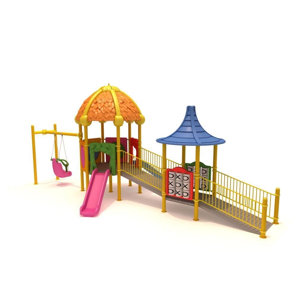 Engelli Çocuk Oyun Parkı 10x5m, Engelli Salıncak İlaveli