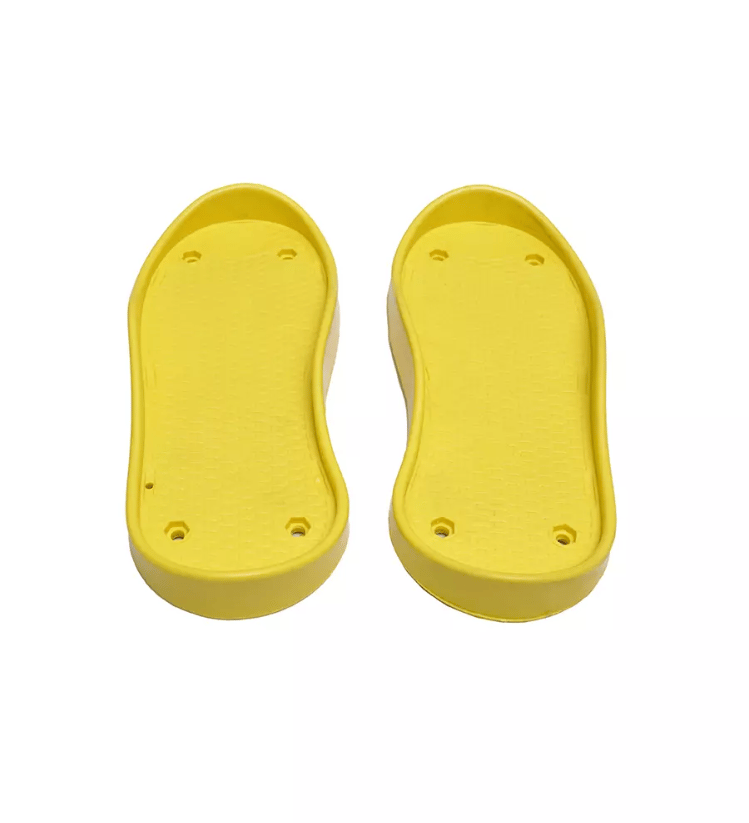 Wicker Pattern Right & Left Footrest – Outdoor Fitness Equipment Spare Parts (Set of 2)