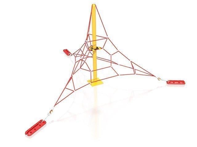 Rope Climbing Pyramid – 3m | Compact Play Structure