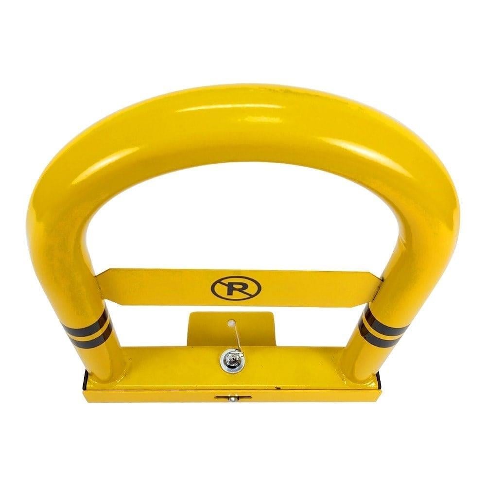 Foldable U-Type Parking Barrier with Built-in Lock 