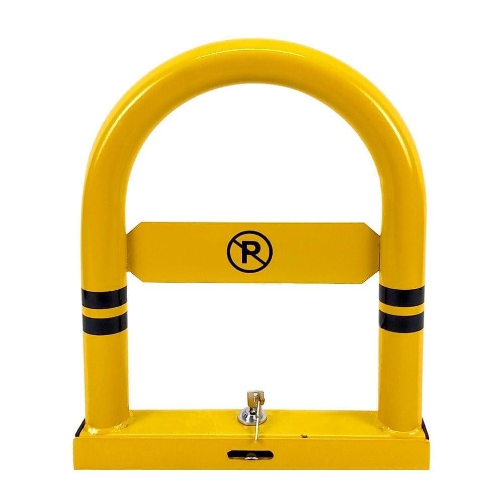 Foldable U-Type Parking Barrier with Built-in Lock 