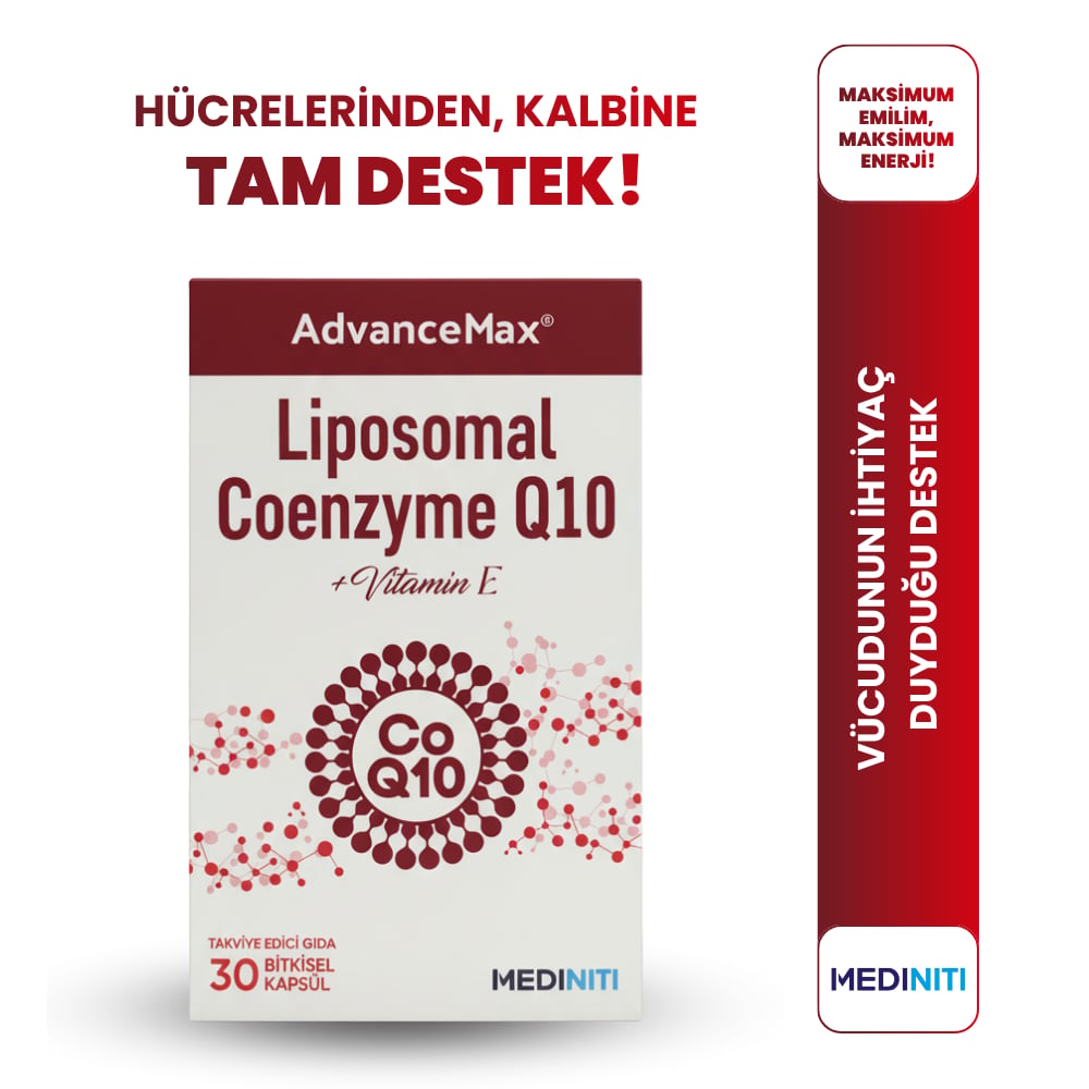 Advancemax Lipozomal Koenzim Q10 30 Kapsül Fiyatları - Modern Eczane