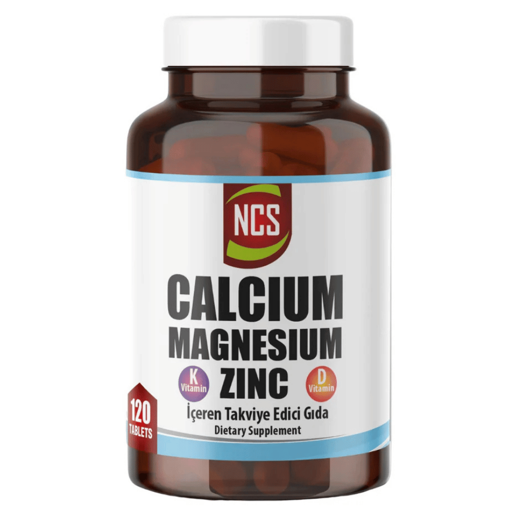 Ncs Kalsiyum Magnezyum Zinc Vitamin D & K 120 Tablet Fiyatları