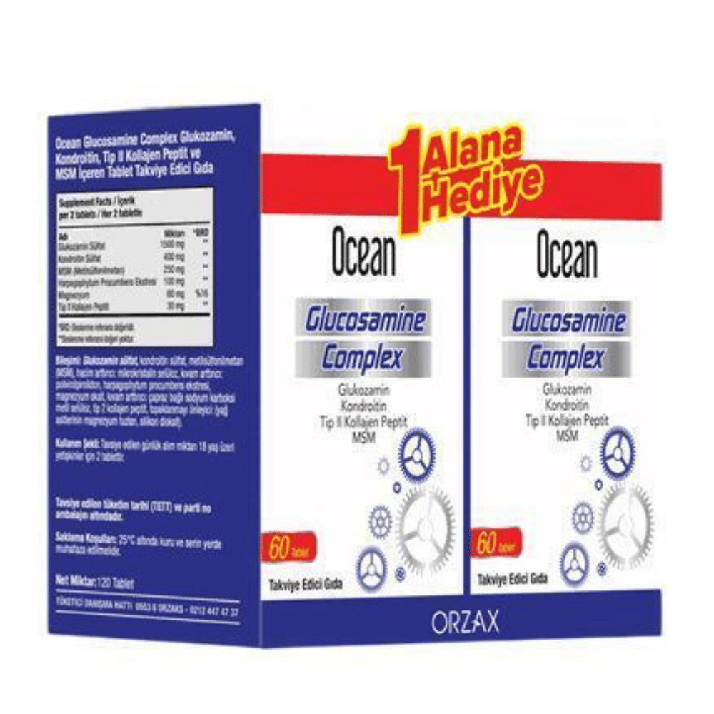 Ocean Glucosamine Complex 60 Tablet - 1 Alana 1 Hediye Fiyatları