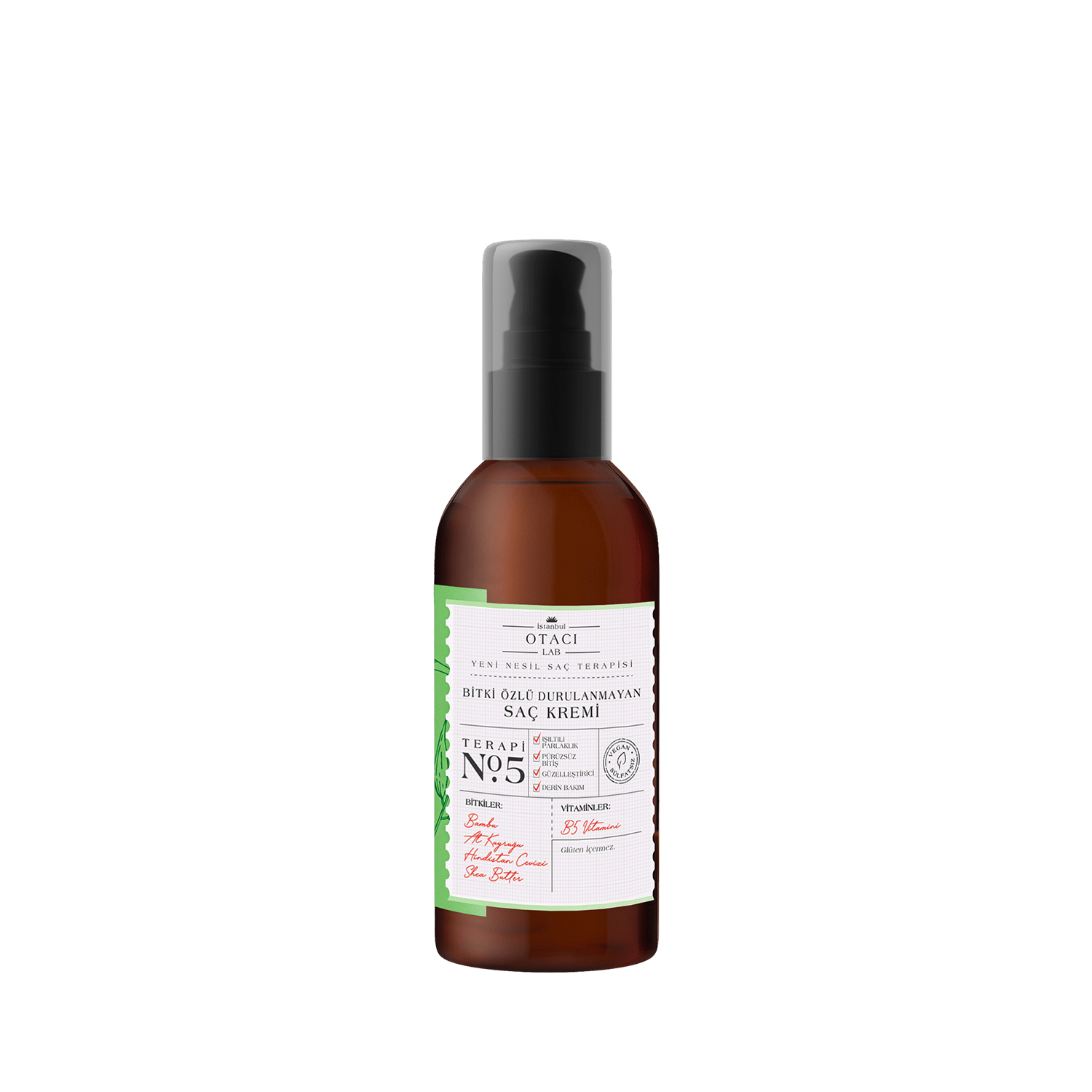 CHANSOProtection Base 75ml 2本(1本は箱なし) Otacı LAB No:5 Durulanmayan Saç Kremi - Otacı