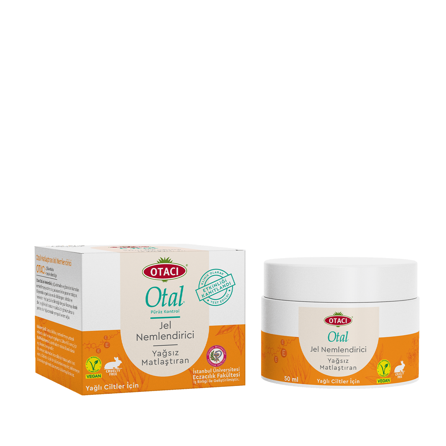 Otal Yağsız Matlaştıran Jel Nemlendirici - Otacı