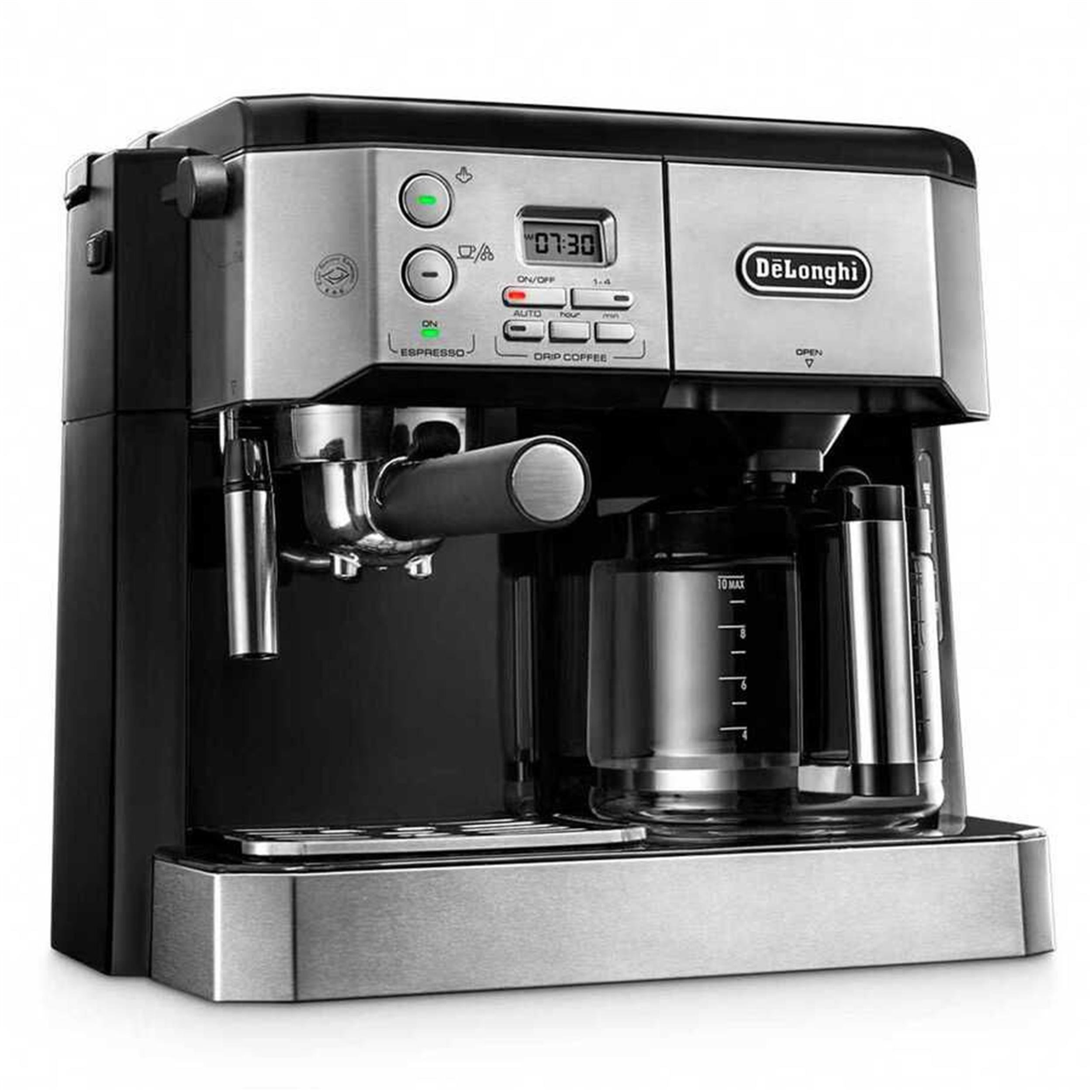 DeLonghi İnox Siyah Combi Barista Kahve Makinesi (42000130) | Afeks Yapı  Market