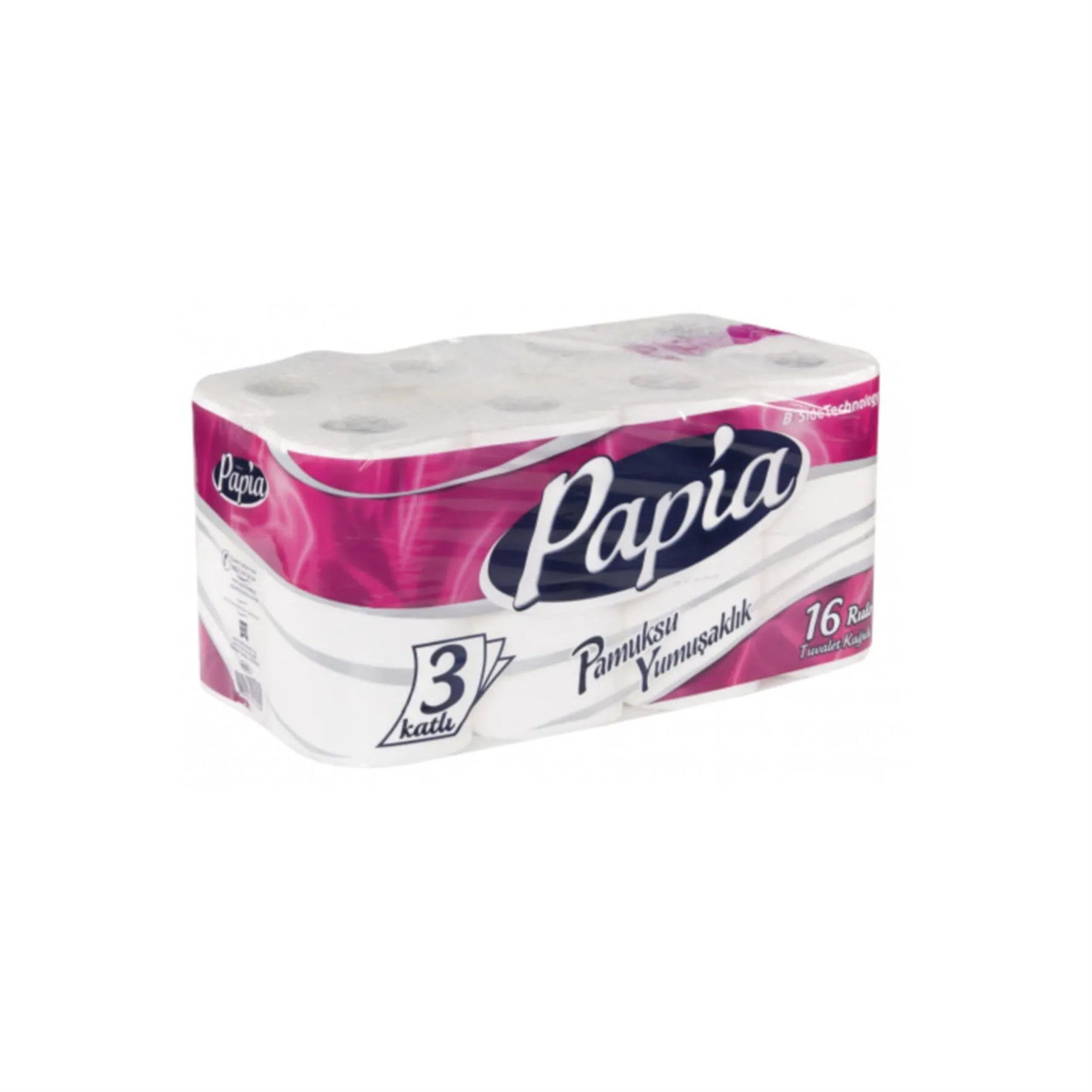 Papia 3 Katlı Tuvalet Kağıdı (16 Adet) (50001695) | Afeks Yapı Market