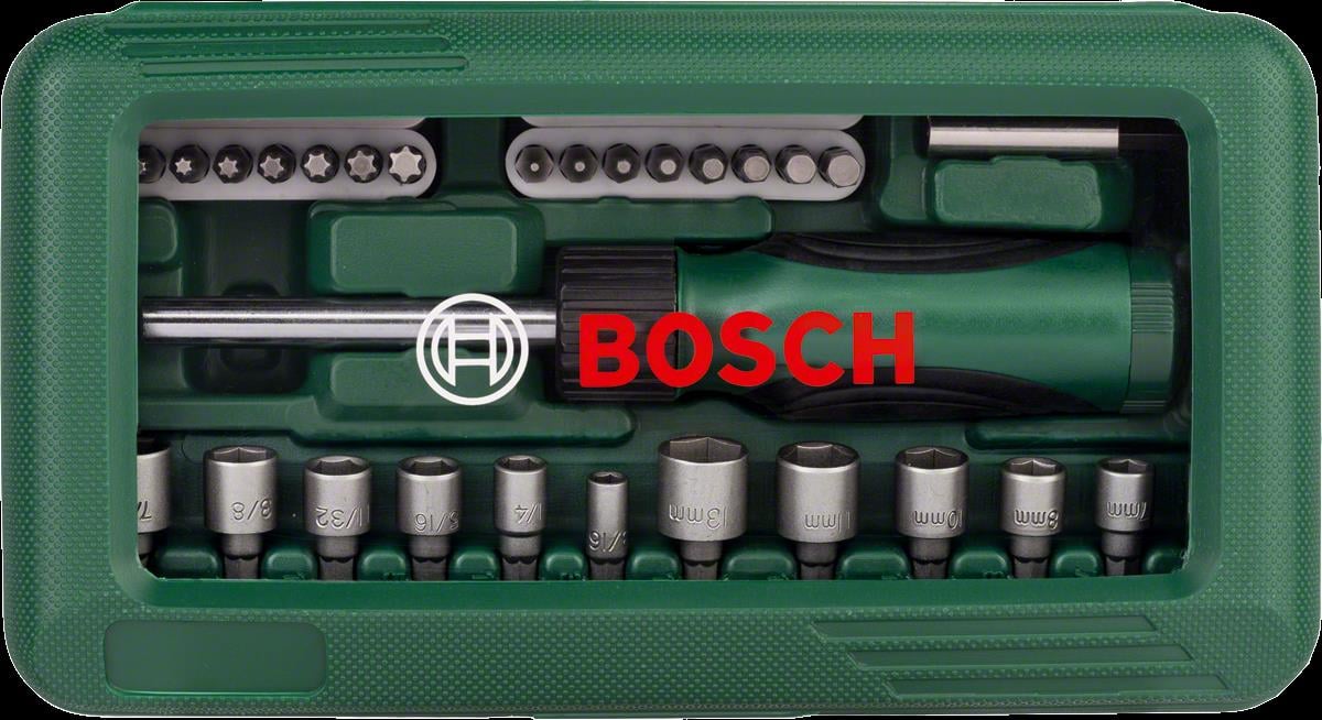 Bosch 46 Parça Tornavidalı Vidalama ve Lokma Ucu Seti | Afeks Yapı Market