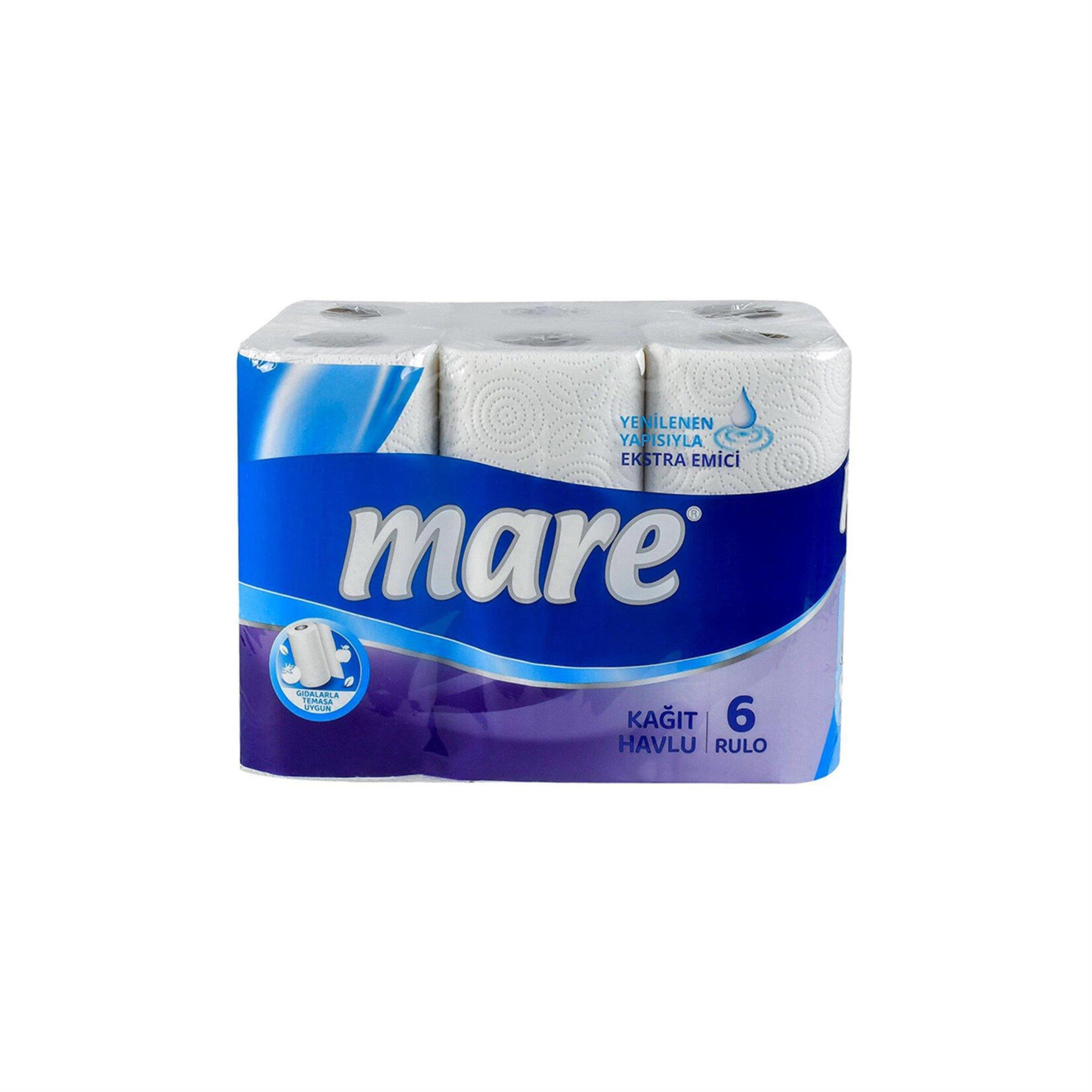 MARE Beyaz 6' Lı Kağıt Havlu (EG-2100052) | Afeks Yapı Market
