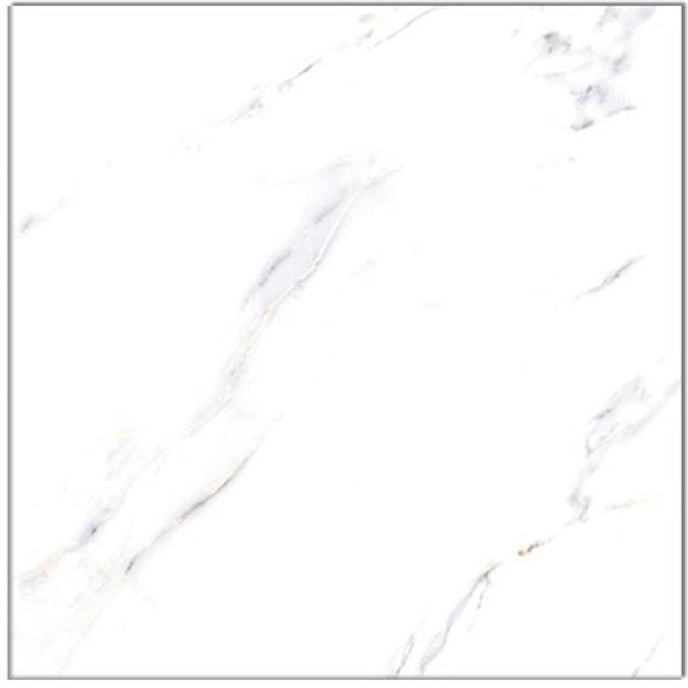 EGE Seramik Beyaz Tam Parlak Rektifiye 60x60 cm Calacatta Granit  (EGE.600X600CLC01PAR) | Afeks Yapı Market