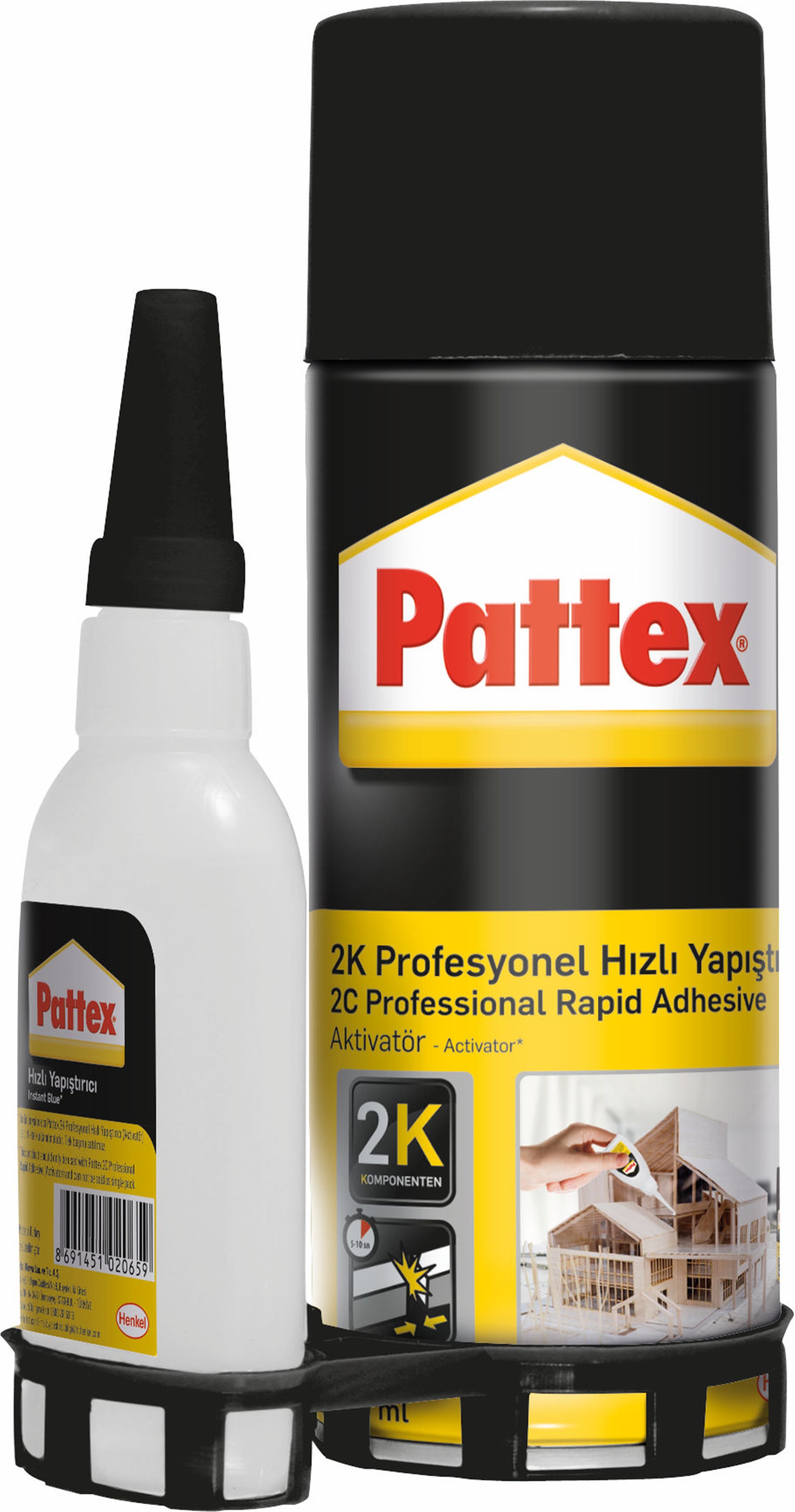 Pattex 200 + 35 Ml 2K Hızlı Yapıştırıcı (HNKL-2710708) | Afeks Yapı Market