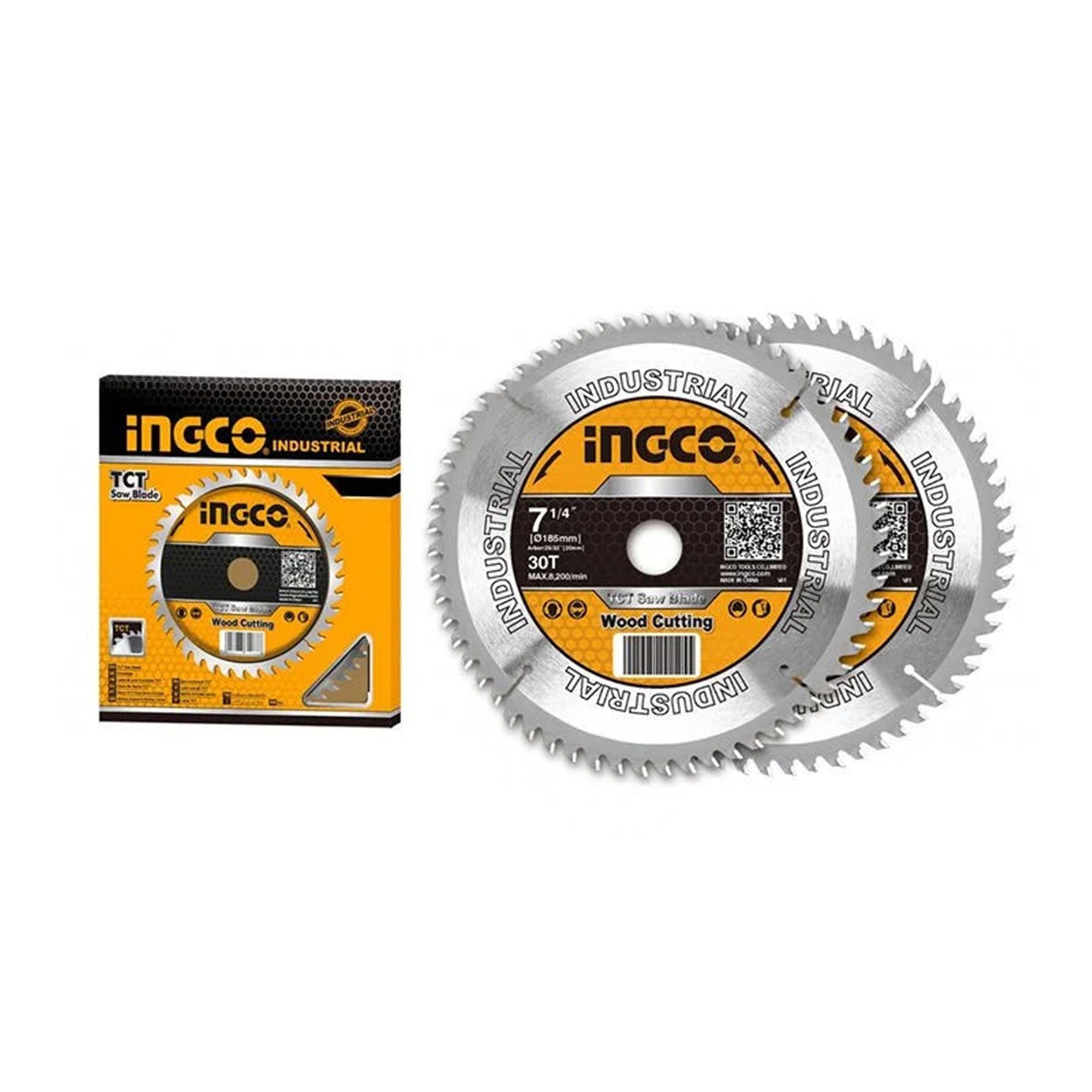 こぷ İngco 185x20mm 30T 2' Li TCT Testere (ING-TSB118510) | Afeks Yapı