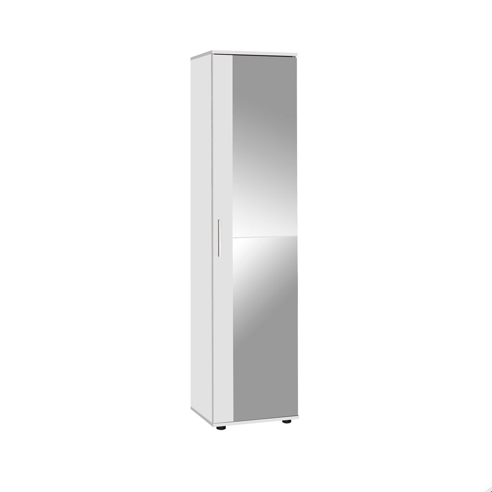 Adore Porto 10 Bölmeli Tek Kapılı Aynalı Ayakkabı Dolabı (SHC-510