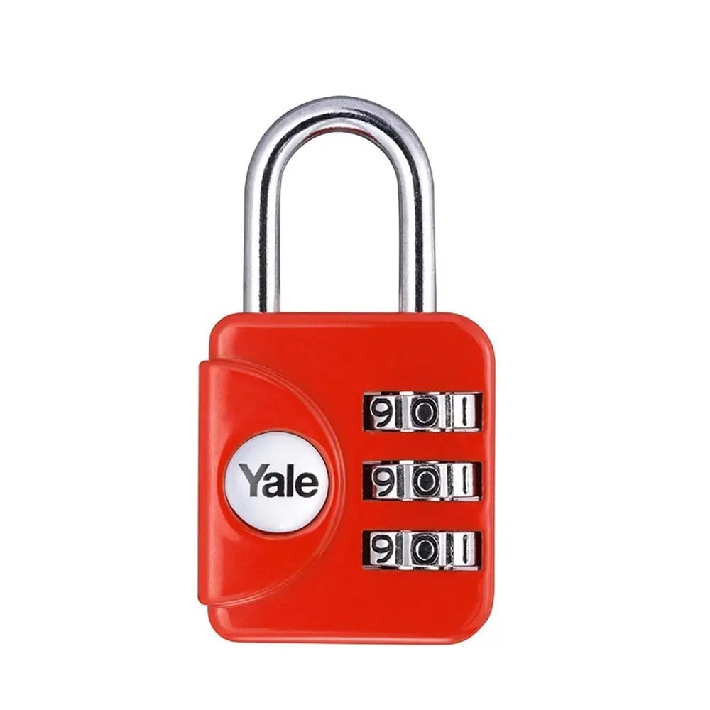 YALE Geniş Tip Mini Şifreli Asma Kilit (YP1/28/121/1) | Afeks Yapı Market