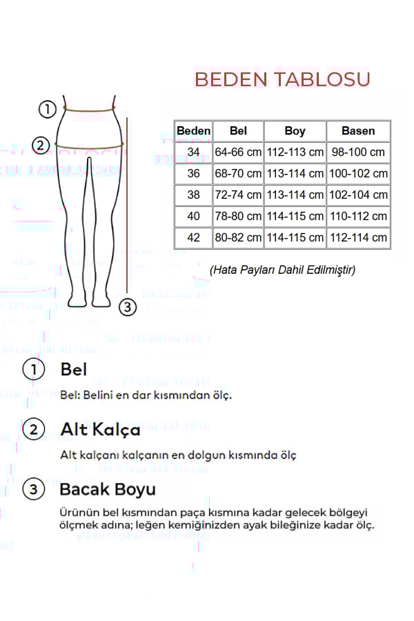 Mavi Skater Jean Kalıp Bilgisi