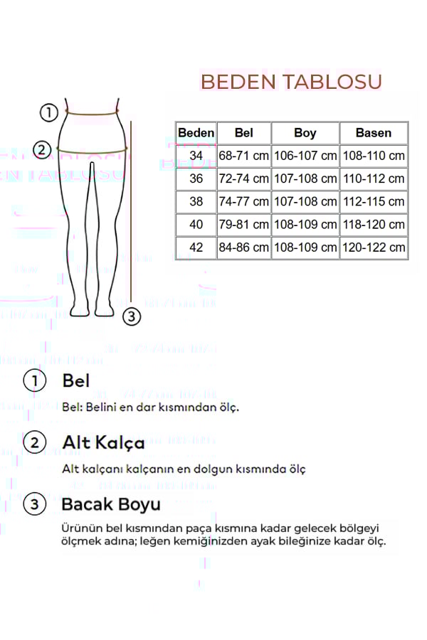 Mavi Skater Jean Kalıp Bilgisi
