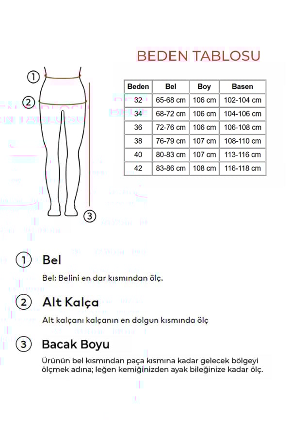 Mavi Skater Jean Kalıp Bilgisi