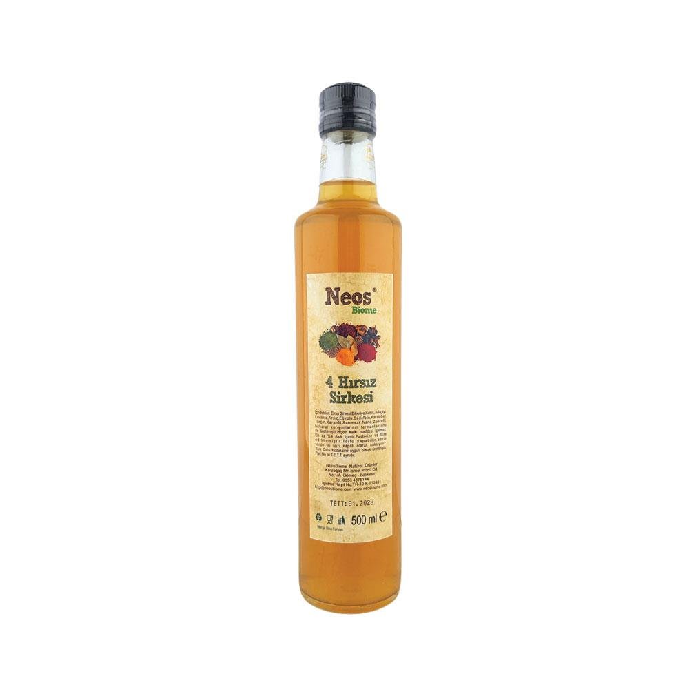 Neos Doğal Dört Hırsız Sirkesi 500ml | Bilgem Zeytincilik