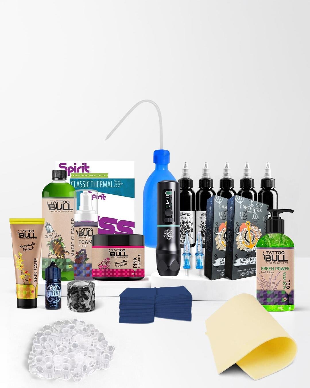 Dragonhawk X20 Pro Kablosuz Dövme Makinesi Seti | Profesyonel