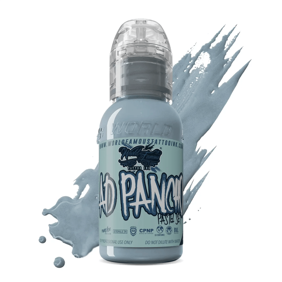World Famous Ink A.D Pancho Pastel No:1 Gri Dövme Boyası 1oz - 30ml