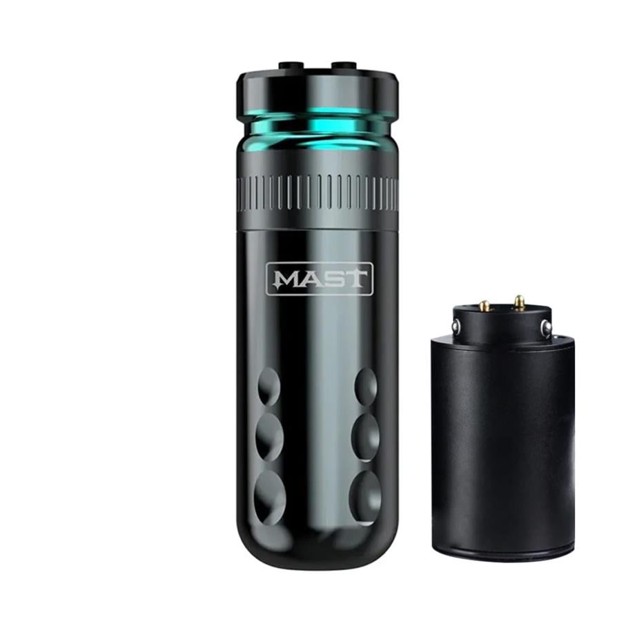 Mast Racer Kablosuz Tattoo Pen Machine Green Shortest Machine with