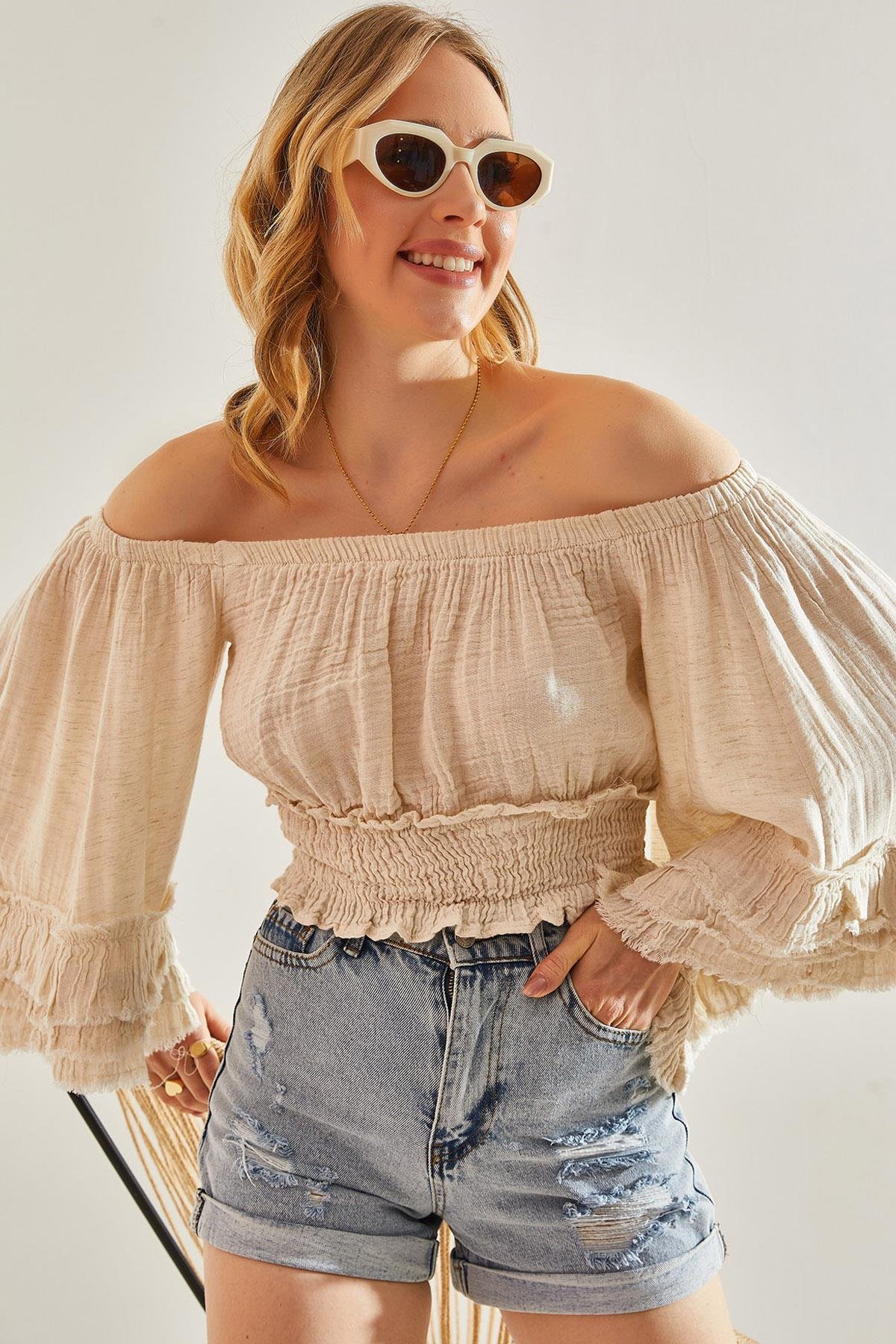 【まめつぶ】CLANE BULKY SLEEVE CROPPED CLANE / クラネ BULKY SLEEVE CROPPED JACKET｜アーストライブ