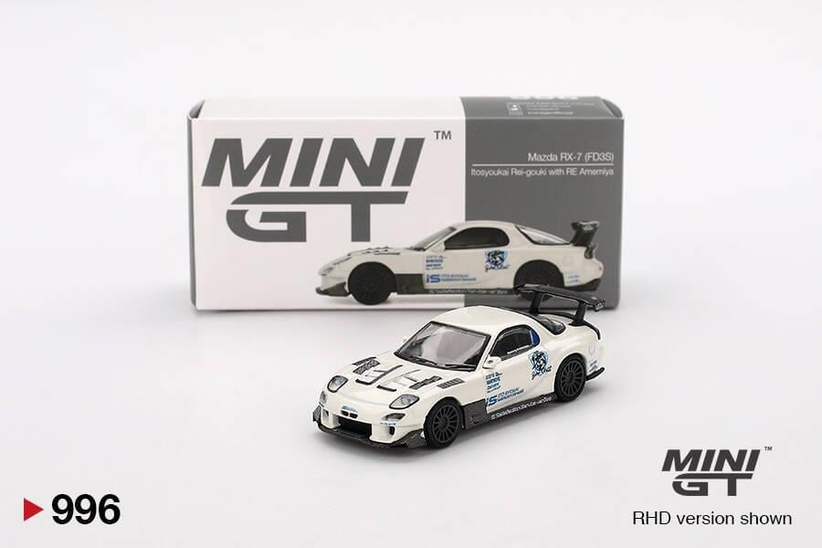 mini-GT Mazda RX-7 RE雨宮 Mini GT 1/64 Mazda RX-7 (FD3S) Itosyoukai Rei-gouki with RE Amemiya