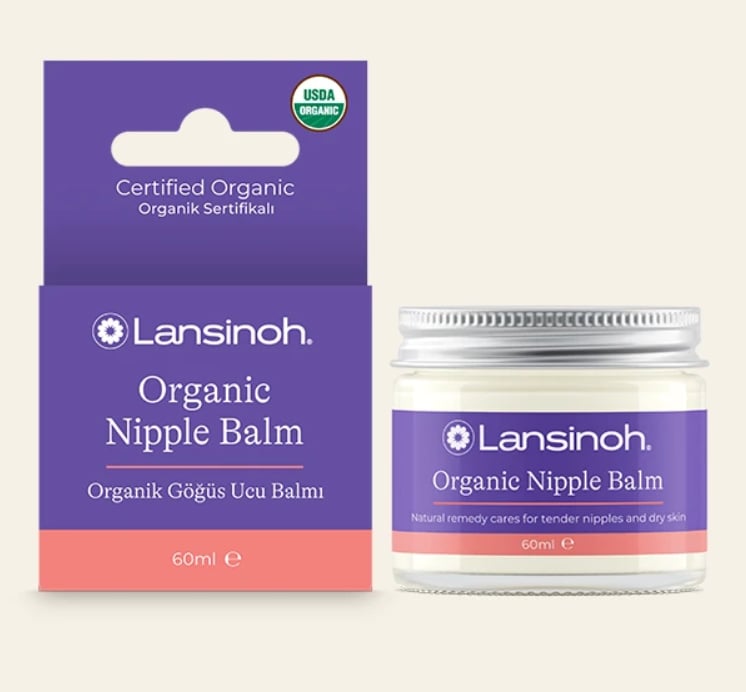 Lansinoh Organic Nipple Balm Krem | Organik Göğüs Ucu Bakım Kremi