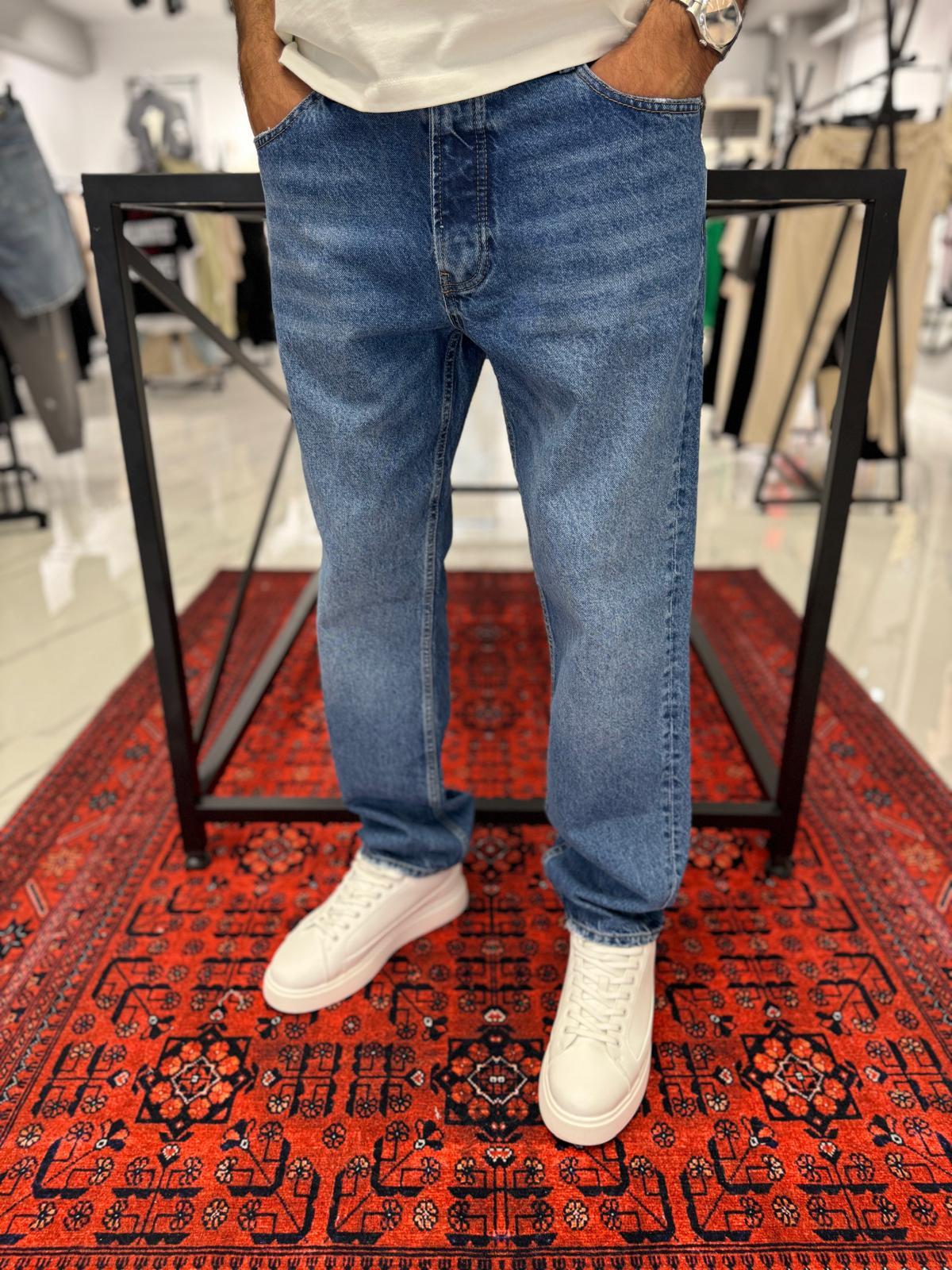Long Relax Kesim Kot Pantolon