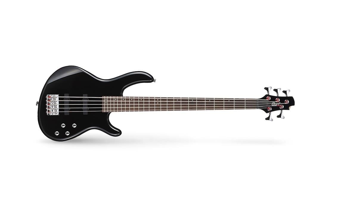 CORT AB5PLUSBK BASS GİTAR, AKTİF 5 TELLİ, SİYAH