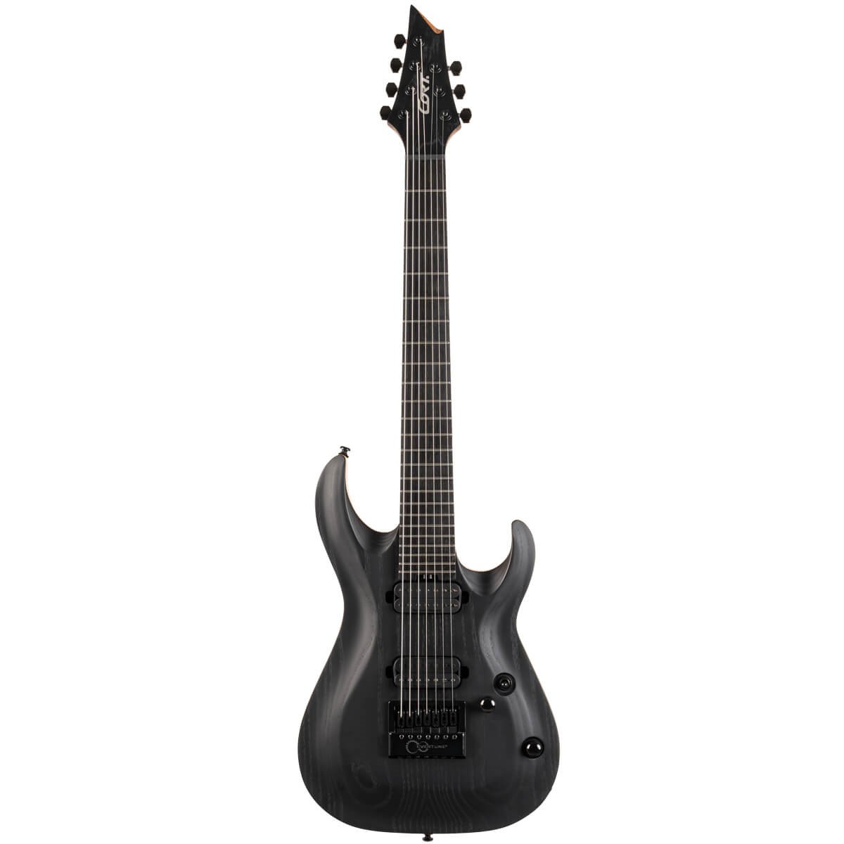 CORT KX707 EVERTUNE OPBKW ELEKTRO GİTAR, 7 TELLİ, OPEN PORE BLACK