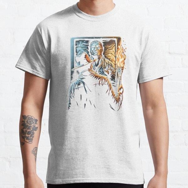  Archaeologist Discovers Galactic Smuggler in Frozen in Carbonite - Funny Tasarım Baskılı T-Shirt (bol kalıp tişört)