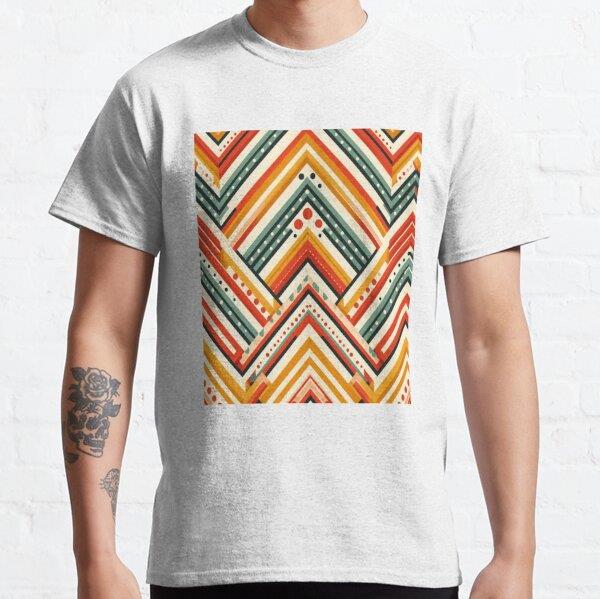  Herringbone Pattern - Red Yellow Green Polka Dots Pattern ; Pattern,  Chevron Tasarım Baskılı Tişört (bol kalıp t-shirt)