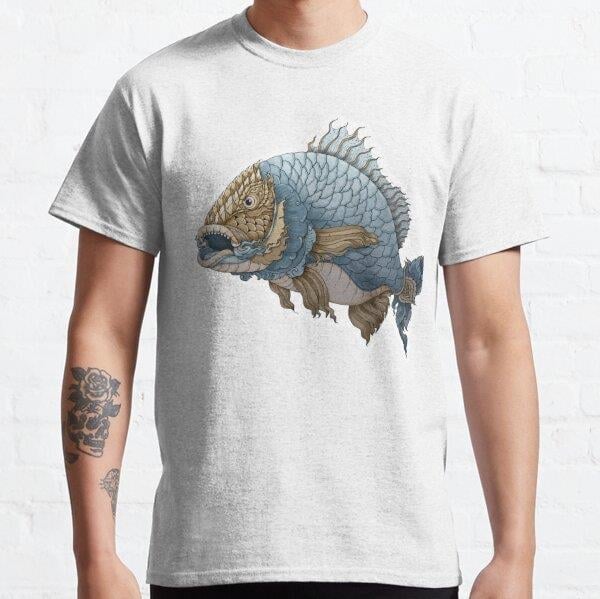  Legendary Animals BIG HORN_5 Tasarım Baskılı Tişört (Bol kesim t-shirt)