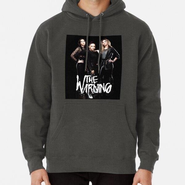 ❼The Warning Band❼ Tasarım Baskılı Kapşonlu Sweatshirt