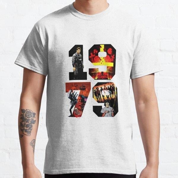 1979 Movies Tasarım Baskılı Tişört (Bol kalıp t-shirt)
