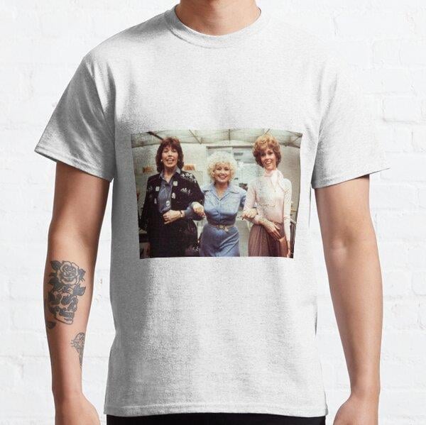 9 to 5 Tasarım Baskılı Tişört (Bol kalıp t-shirt)