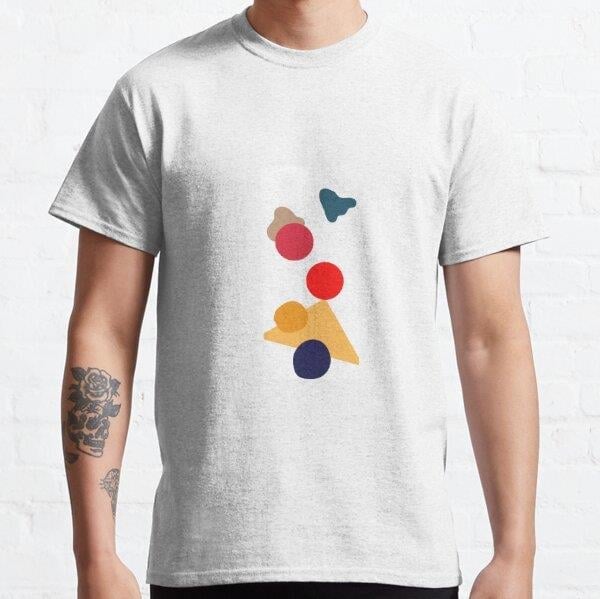 Aesthetic Patterns Tasarım Baskılı Tişört (bol kalıp t-shirt)