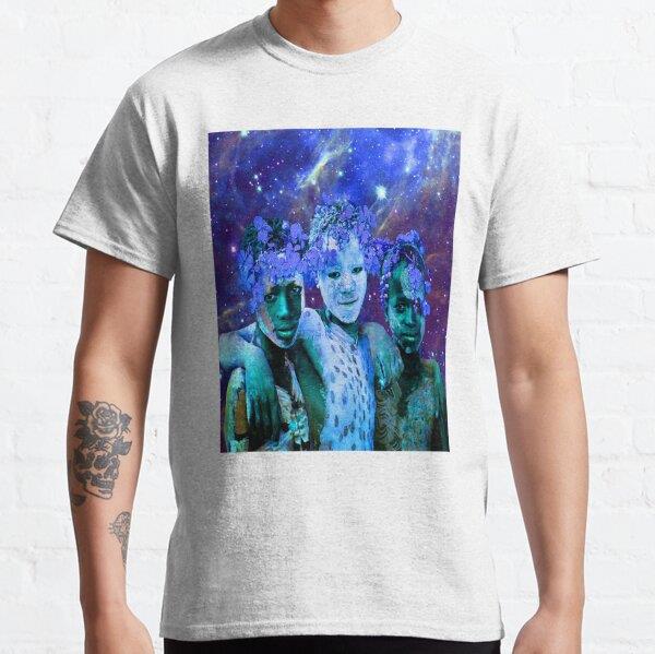 African Star Brothers Tasarım Baskılı T-Shirt (Bol kalıp tişört)