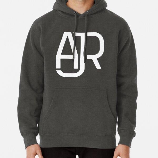 Ajr white logo classic t shirt Tasarım Baskılı Kapşonlu Sweatshirt