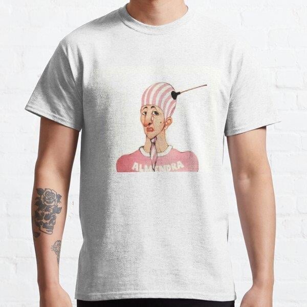 Almendra Tasarım Baskılı Tişört (Bol kalıp t-shirt)
