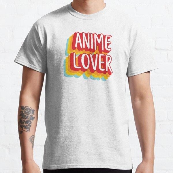 Anime Lover Tasarım Baskılı Tişört (Bol kesim t-shirt)