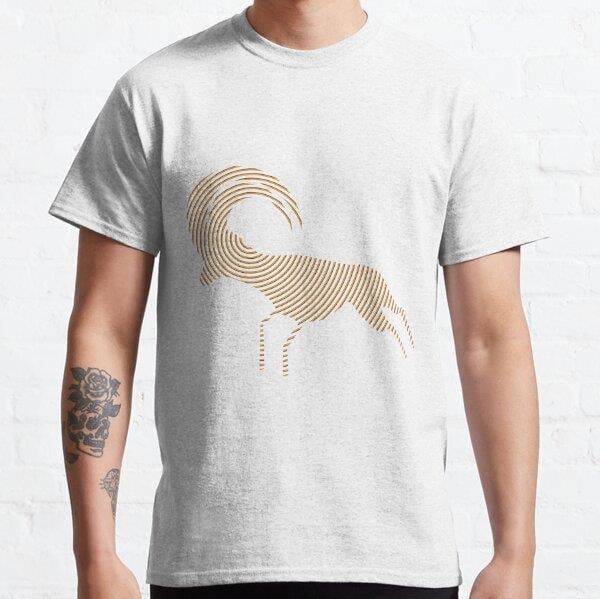Antelope - Legendary Animals Tasarım Baskılı Tişört (Bol kesim t-shirt)