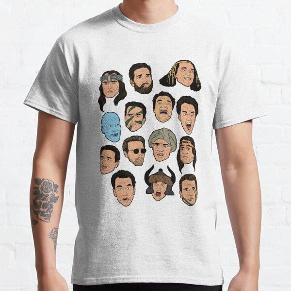 ARNOLD Tasarım Baskılı Tişört (Bol kalıp t-shirt)