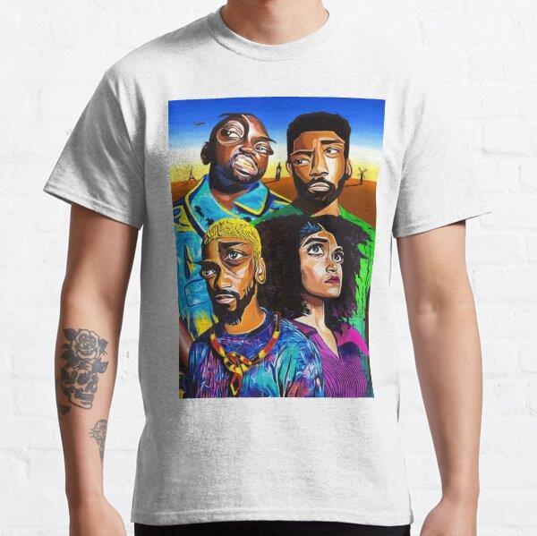 Atlanta Series New Season  Tasarım Baskılı Tişört (Bol kalıp t-shirt)