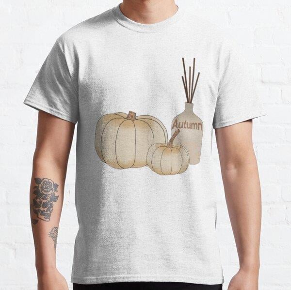 Autumn decore Tasarım Baskılı Tişört (Rahat kalıp t-shirt)